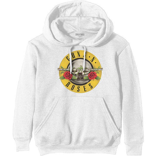 Guns N Roses Classic Logo Hooded Sweatshirt Front