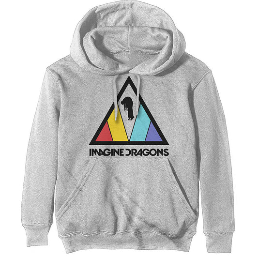 Imagine Dragons Triangle Logo Hooded Sweatshirt Front