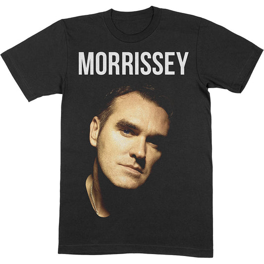 Morrissey Face Photo Slim Fit T-shirt Front