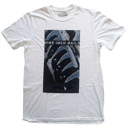 Nine Inch Nails Pretty Hate Machine (Back Print) Slim Fit T-shirt Front
