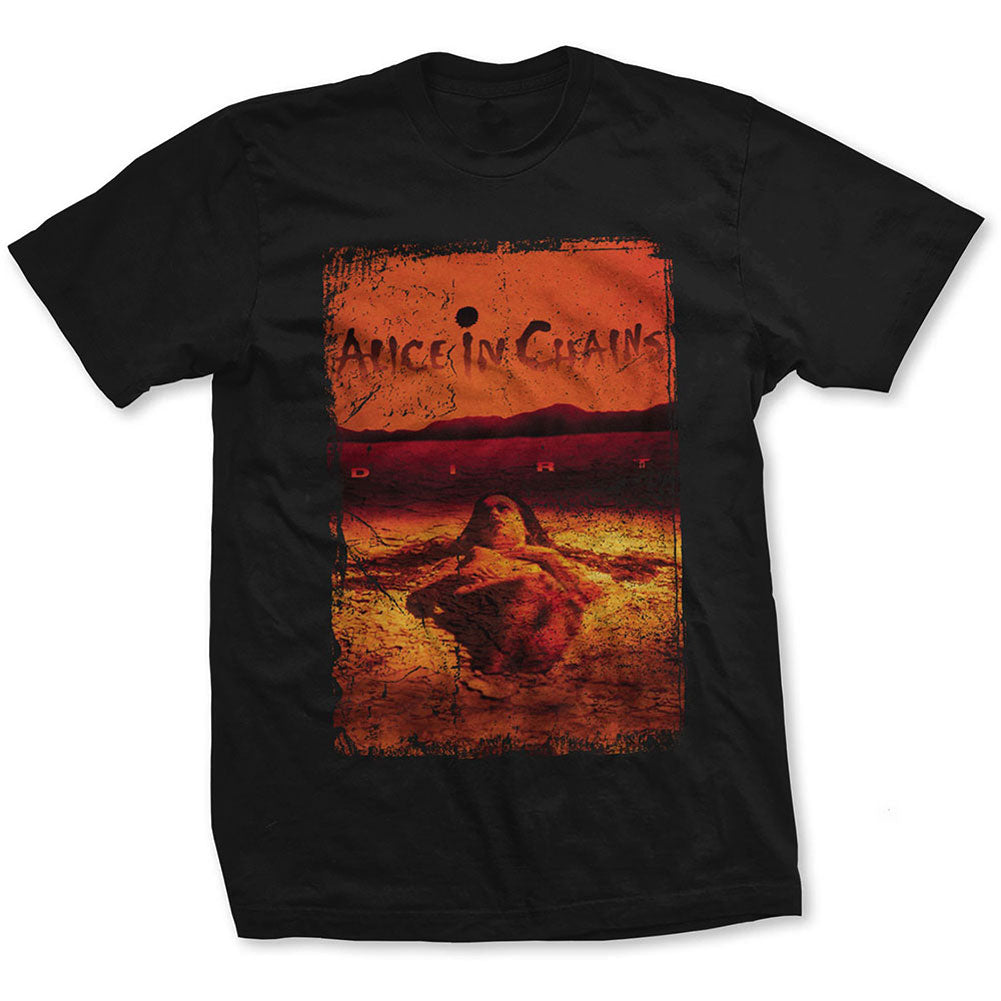 Alice In Chains Dirt Album Cover Slim Fit T-shirt Front
