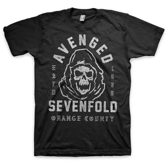 Avenged Sevenfold So Grim Orange County Slim Fit T-shirt Front