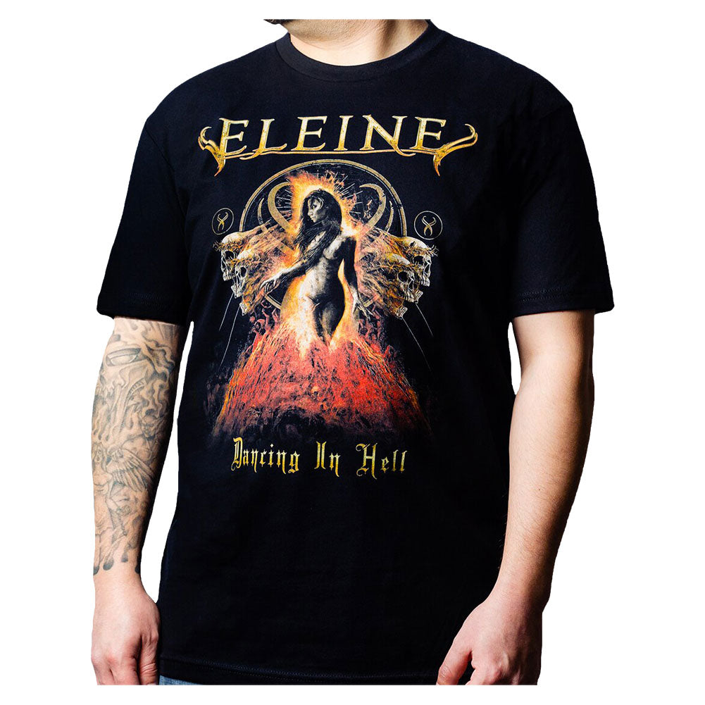 Eleine Dancing In Hell Slim Fit T-shirt Front