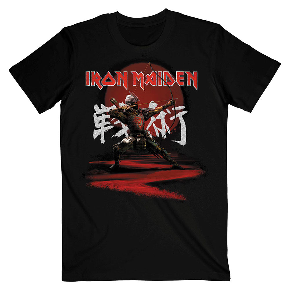 Iron Maiden Senjutsu Eddie Archer Kanji Slim Fit T-shirt Front