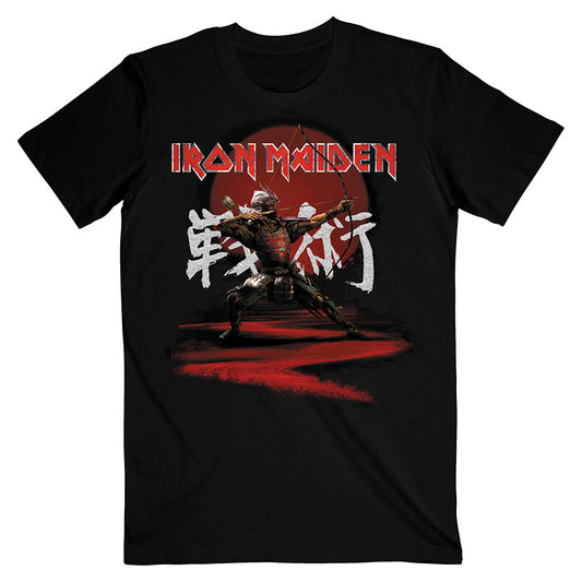 Iron Maiden Senjutsu Eddie Archer Kanji Slim Fit T-shirt Front