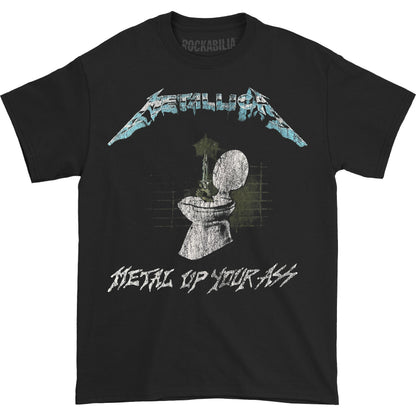 Metallica Metal Up Your Ass (Back Print) Slim Fit T-shirt Front