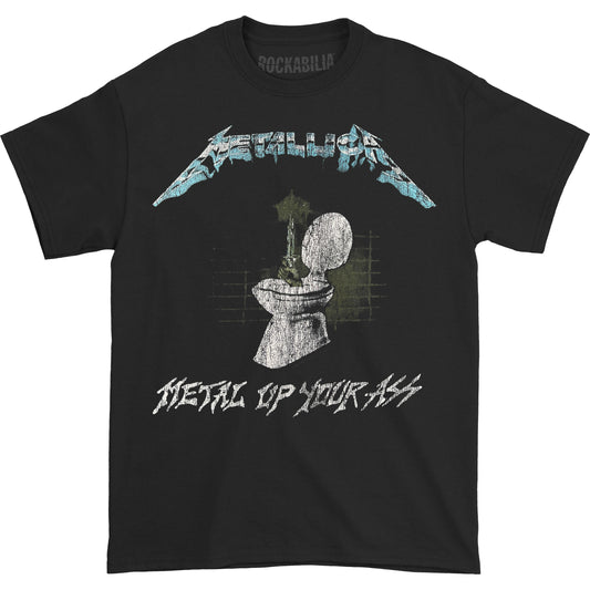 Metallica Metal Up Your Ass (Back Print) Slim Fit T-shirt Front