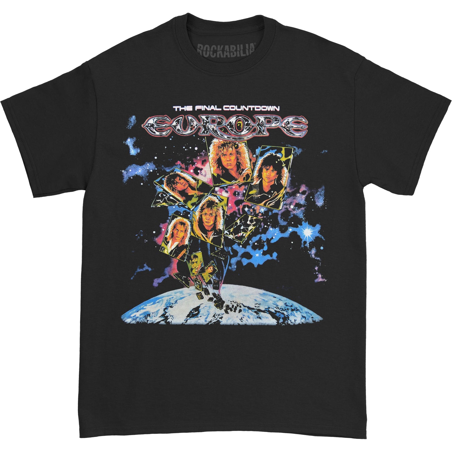 Europe The Final Countdown T-shirt Front
