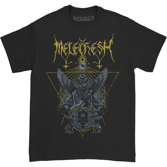 Melechesh Triangular Wings Black T-shirt Front
