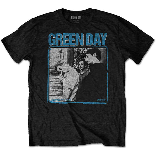 Green Day Photo Block Slim Fit T-shirt Front