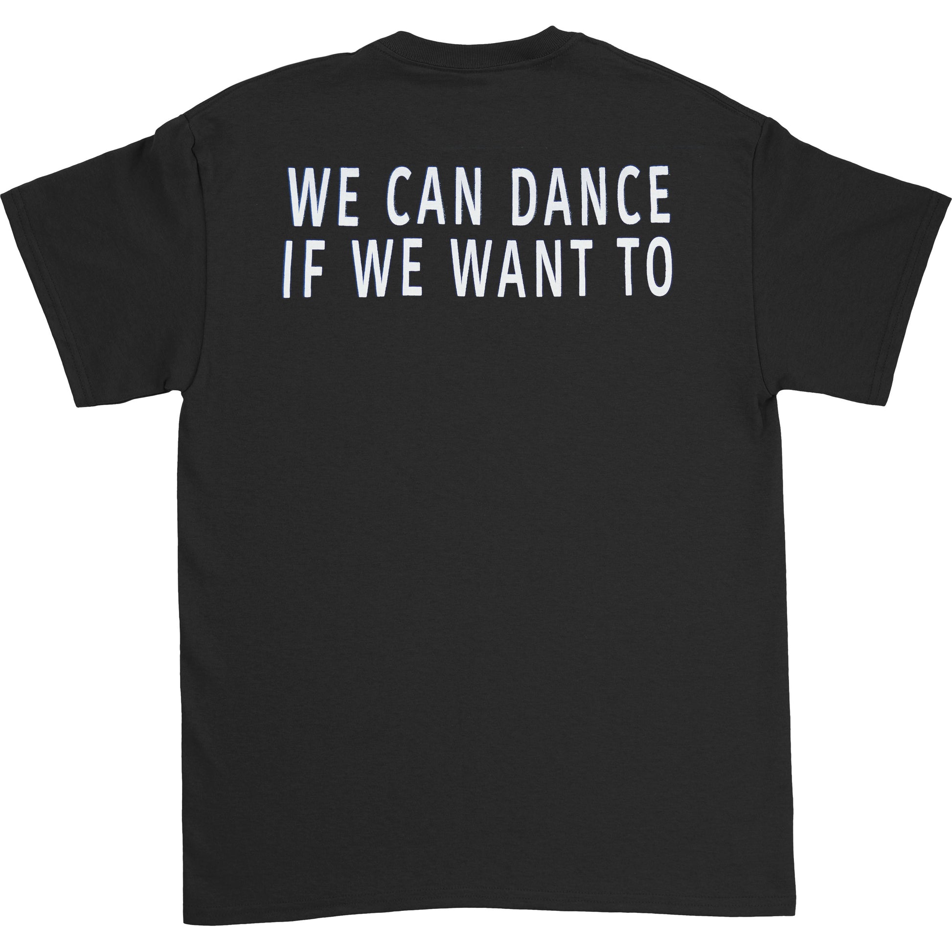 Men Without Hats We Can Dance Black T-shirt Back