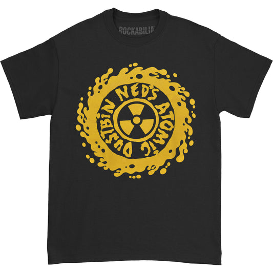 Ned's Atomic Dustbin Gold Logo T-shirt Front