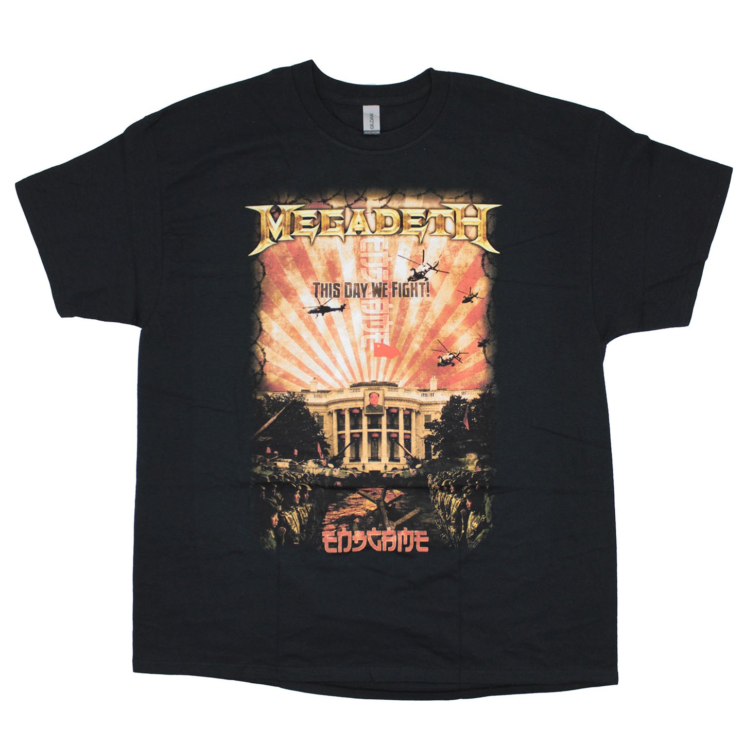 China Whitehouse (Back Print) Slim Fit T-shirt