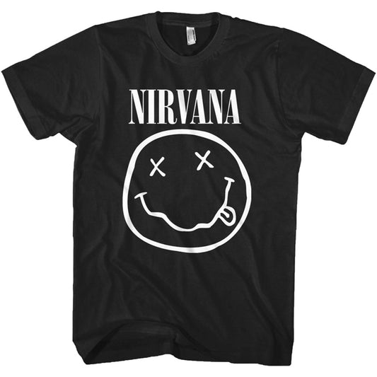 White Smile Face Logo Slim Fit T-shirt