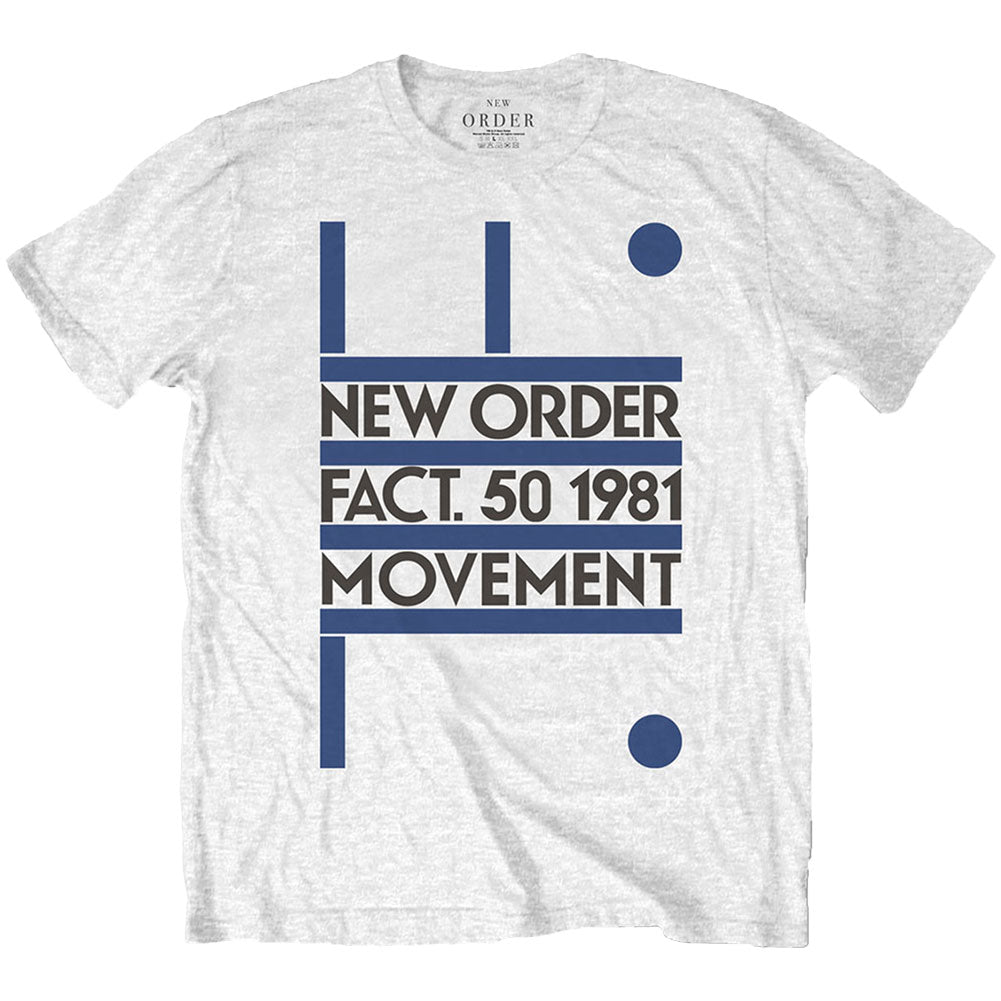 New Order Movement Slim Fit T-shirt Front