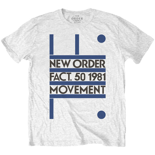 New Order Movement Slim Fit T-shirt Front