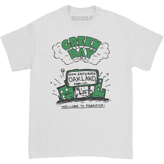 Green Day Welcome to Paradise Slim Fit T-shirt Front