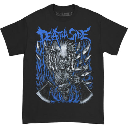 Death Side Blue Flame T-shirt Front