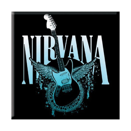 Nirvana Jag-Stang Wings Magnet Front