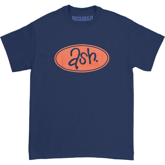 Ash Retro Blue Tee T-shirt Front