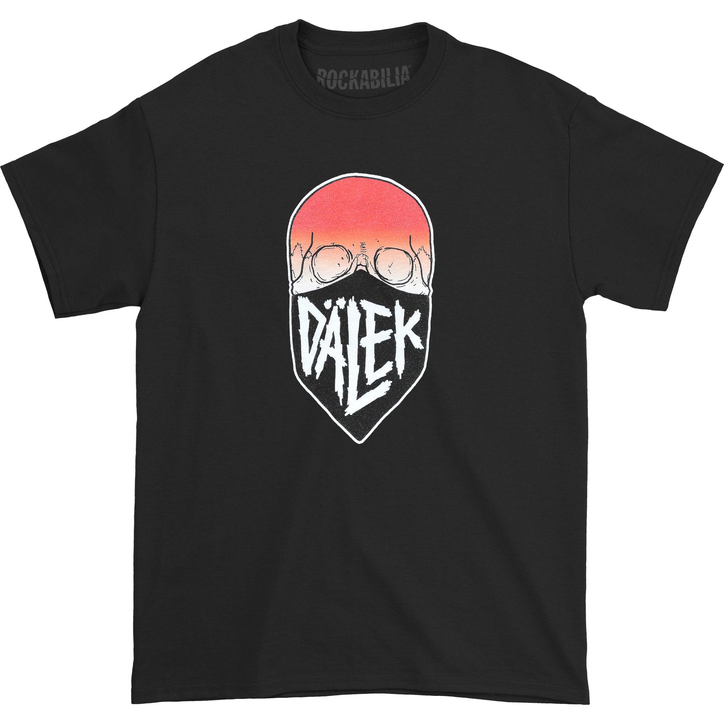 Dalek Red Skull Tee T-shirt Front