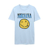 Xerox Smile Face Blue Slim Fit T-shirt