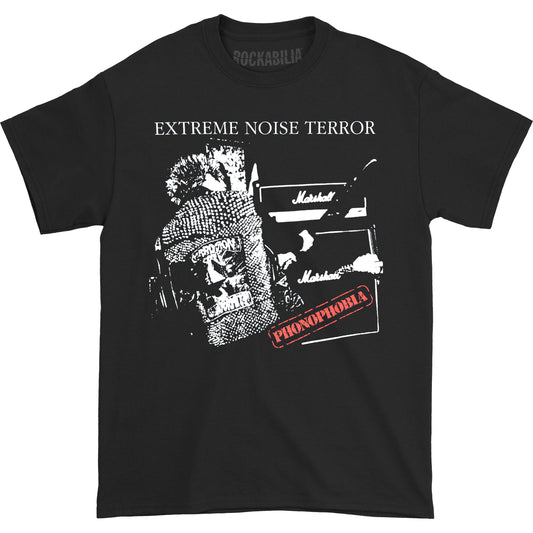 Extreme Noise Terror Phonophobia Tee T-shirt Front