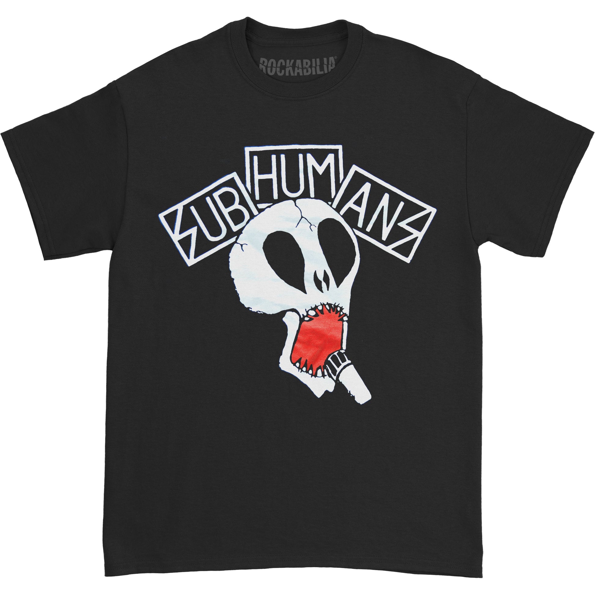 Subhumans Skull Tee T-shirt Front
