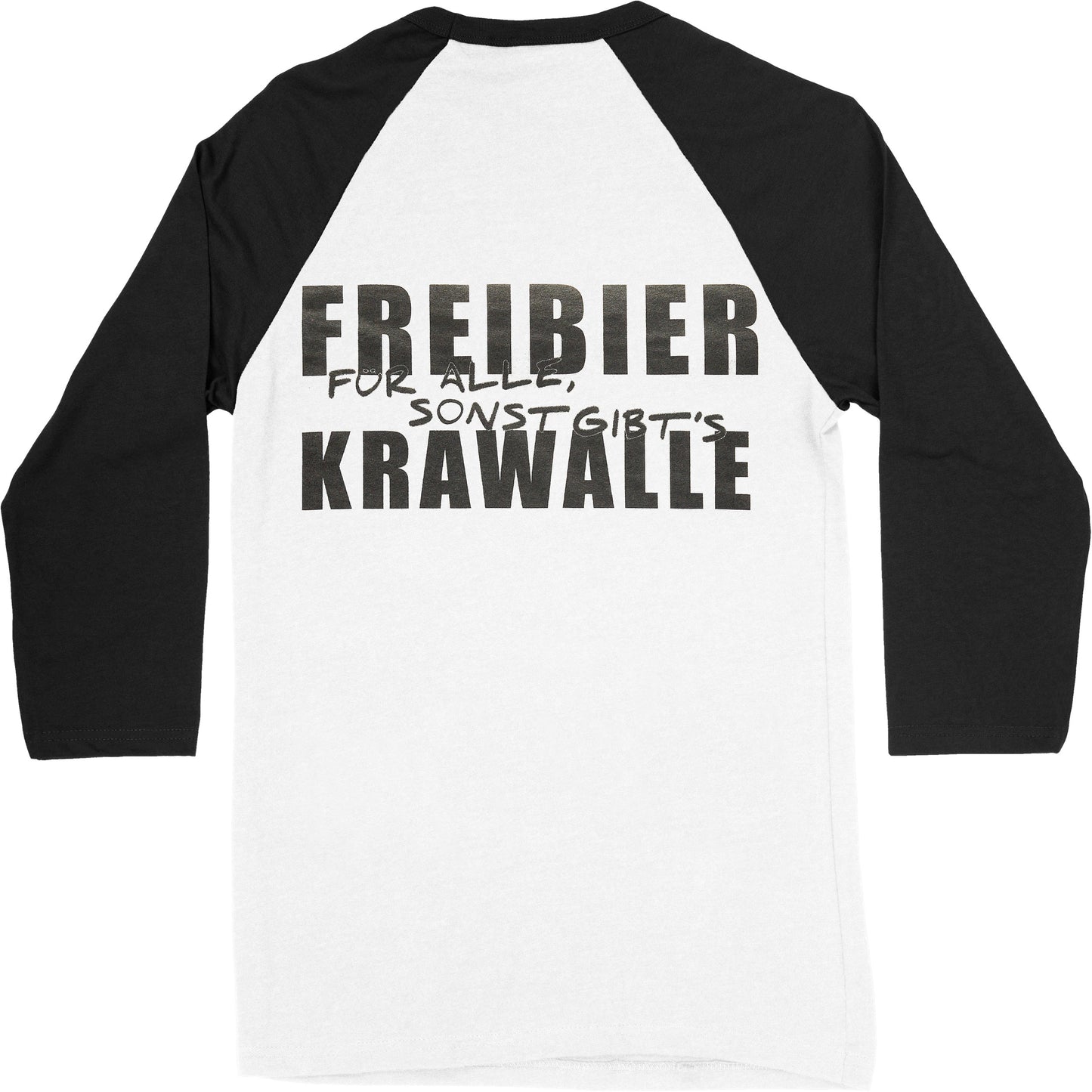 Tankard FreiBier Raglan Baseball Jersey Back