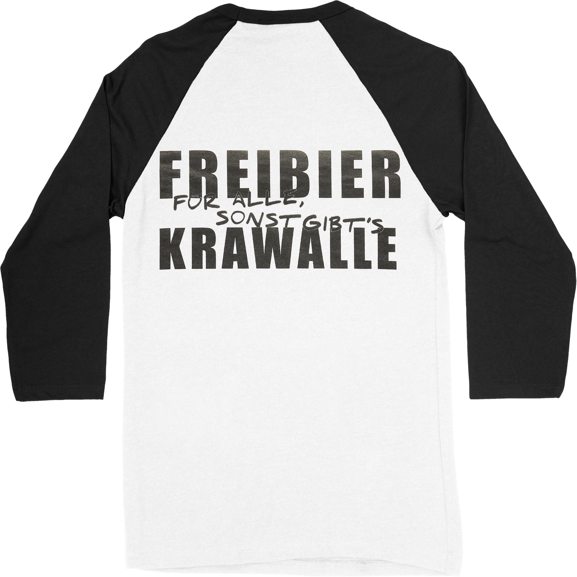 Tankard FreiBier Raglan Baseball Jersey Back