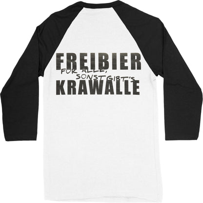 Tankard FreiBier Raglan Baseball Jersey Back