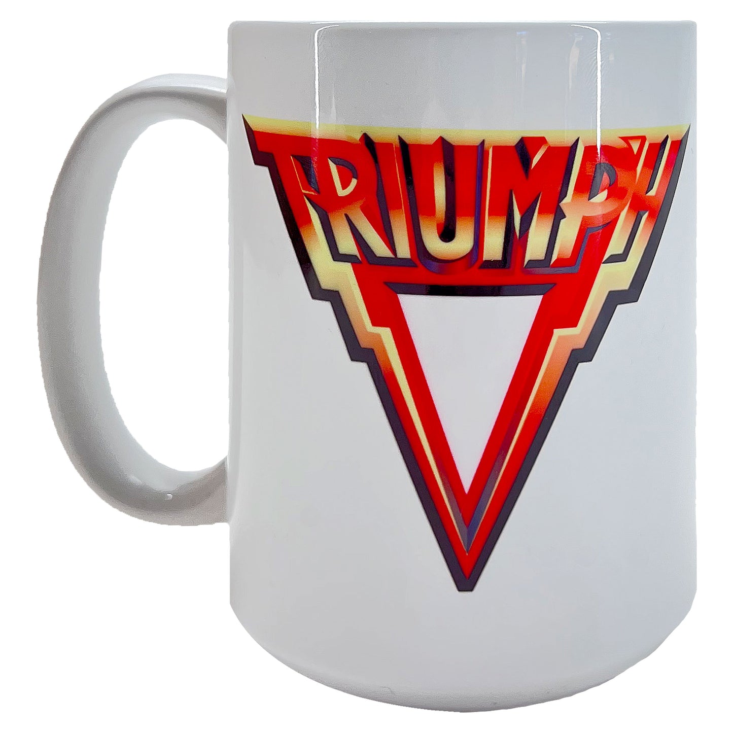 Triumph Lightning Logo Coffee Mug Front