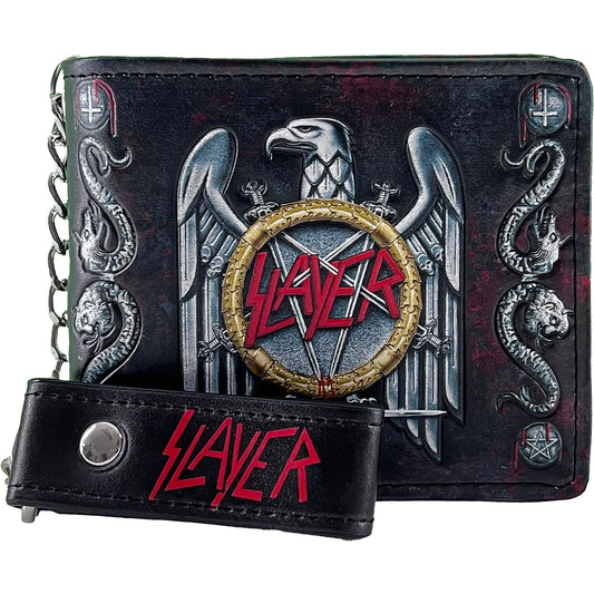Slayer Wallet Tri-Fold Wallet Front
