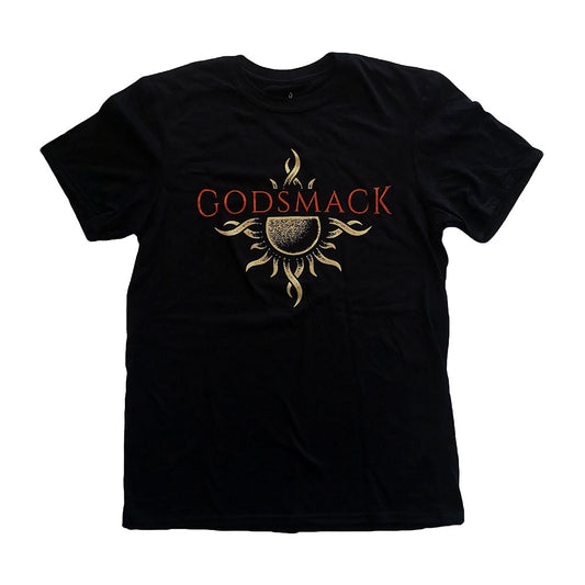 Godsmack Sun Logo Slim Fit T-shirt Front