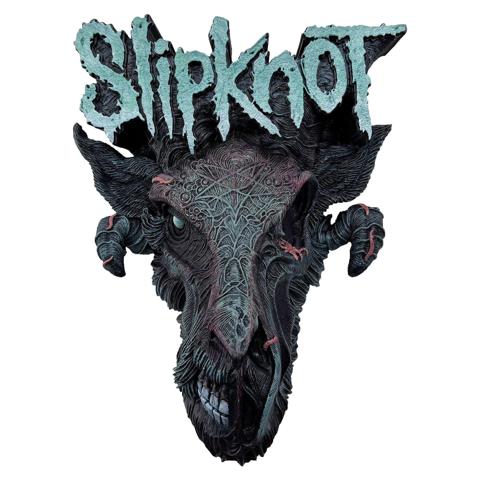 Slipknot Infected Goat Bottle Opener 30cm (wall mounted) Bottle Opener Front