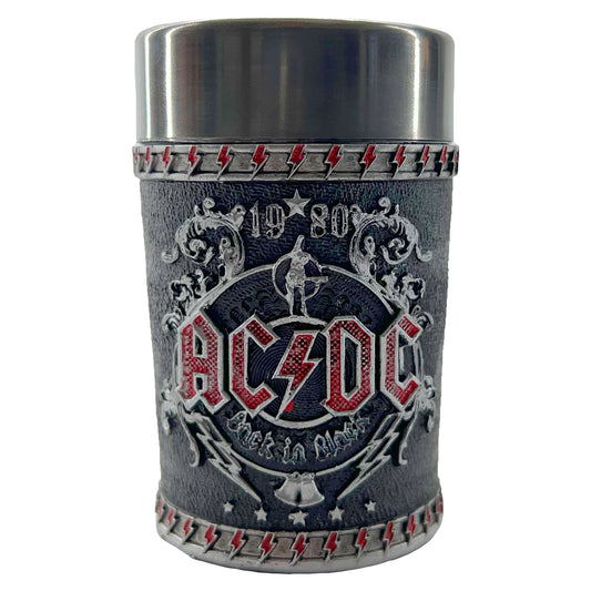 AC/DC Back in Black Shot Glass 8.5cm Shot Glass Front