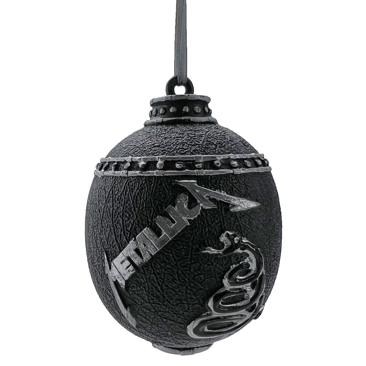 Metallica Black Album Hanging Ornament 10cm Christmas Ornament Front