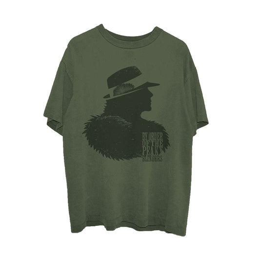 Peaky Blinders Polly Outline Slim Fit T-shirt Front