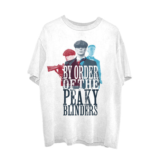 Peaky Blinders 3 Tommys Slim Fit T-shirt Front