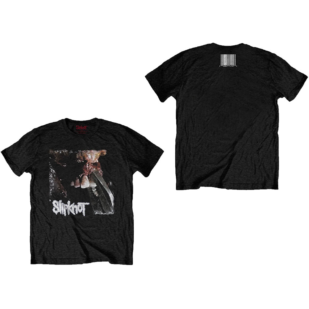 Slipknot Pulling Teeth (Back Print) Slim Fit T-shirt Front