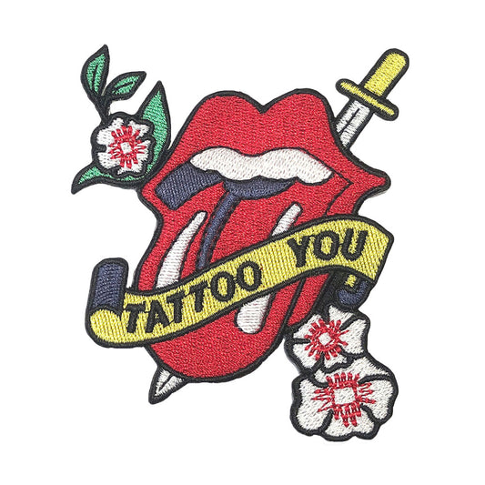 Rolling Stones Tattoo You Embroidered Patch Front