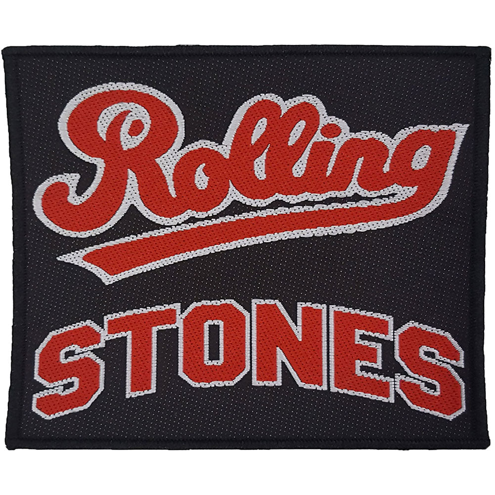 Rolling Stones Team Logo Woven Patch Front