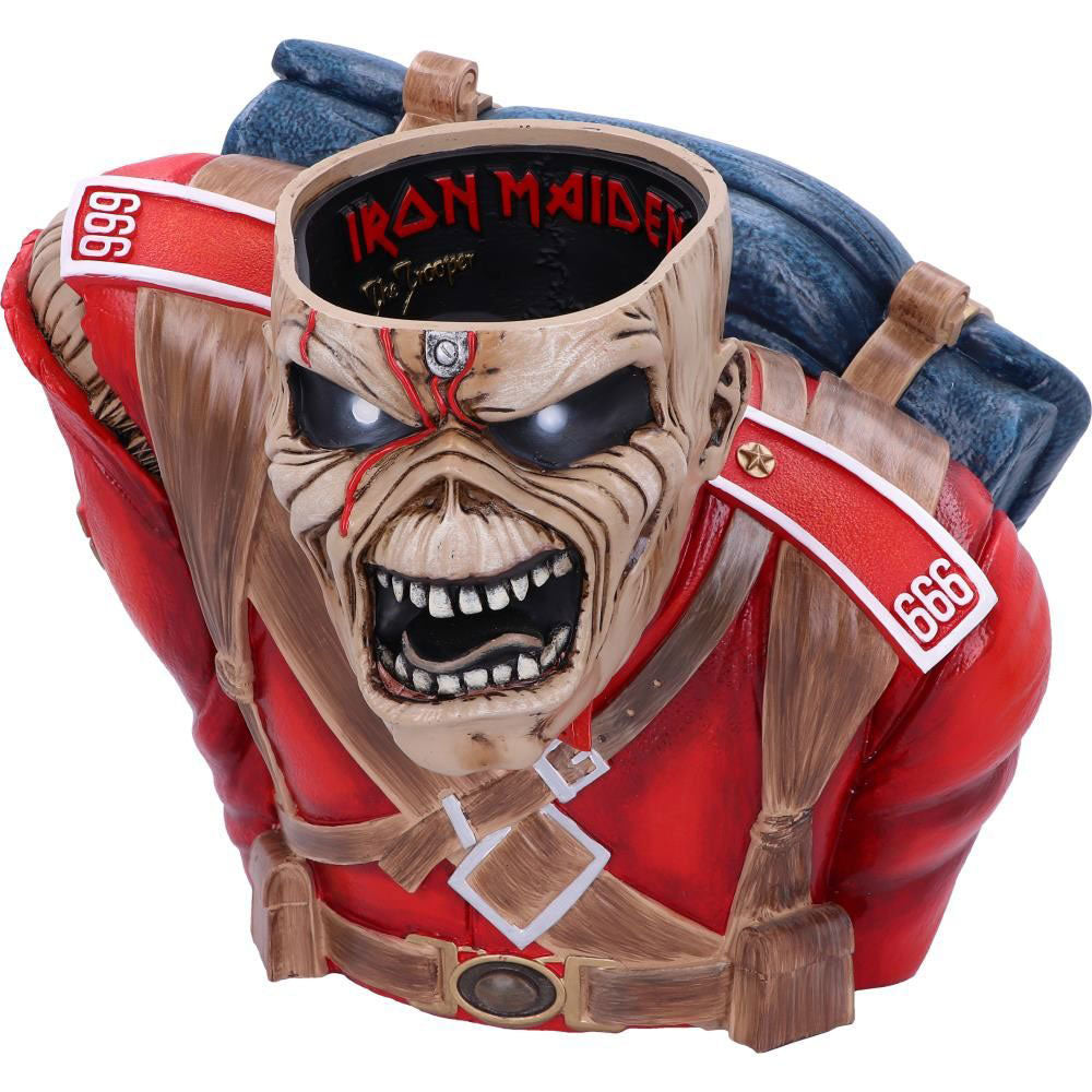 Iron Maiden The Trooper Bust Box 26.5cm Box Set Back