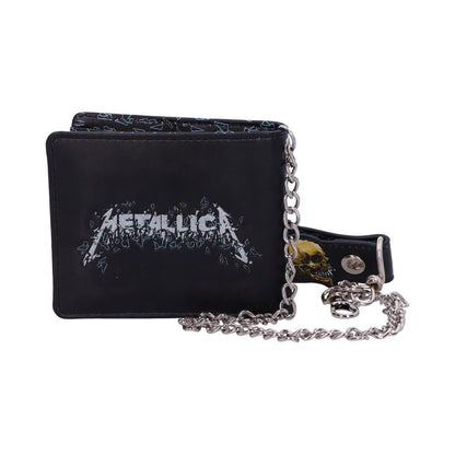 Metallica Sad But True Wallet Tri-Fold Wallet Back