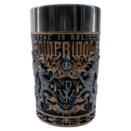 Powerwolf Metal is Religion Shot Glass 8.5cm Shot Glass Front