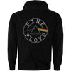 Circle Logo (Back Print) Ladies Zipped Hoodie Junior Top