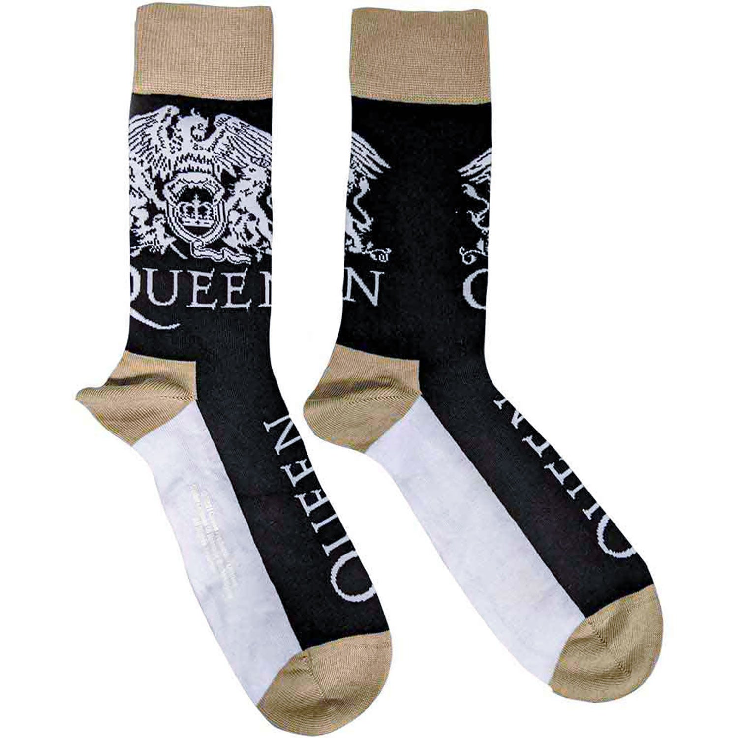 Crest & Logo (US Men's Shoe Size 8 - 12) Socks