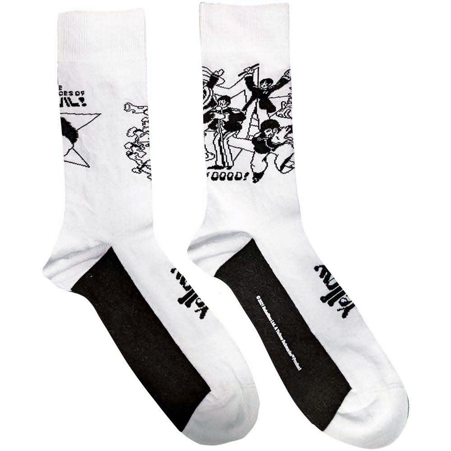 Good V Evil (US Men's Shoe Size 8 - 12) Socks