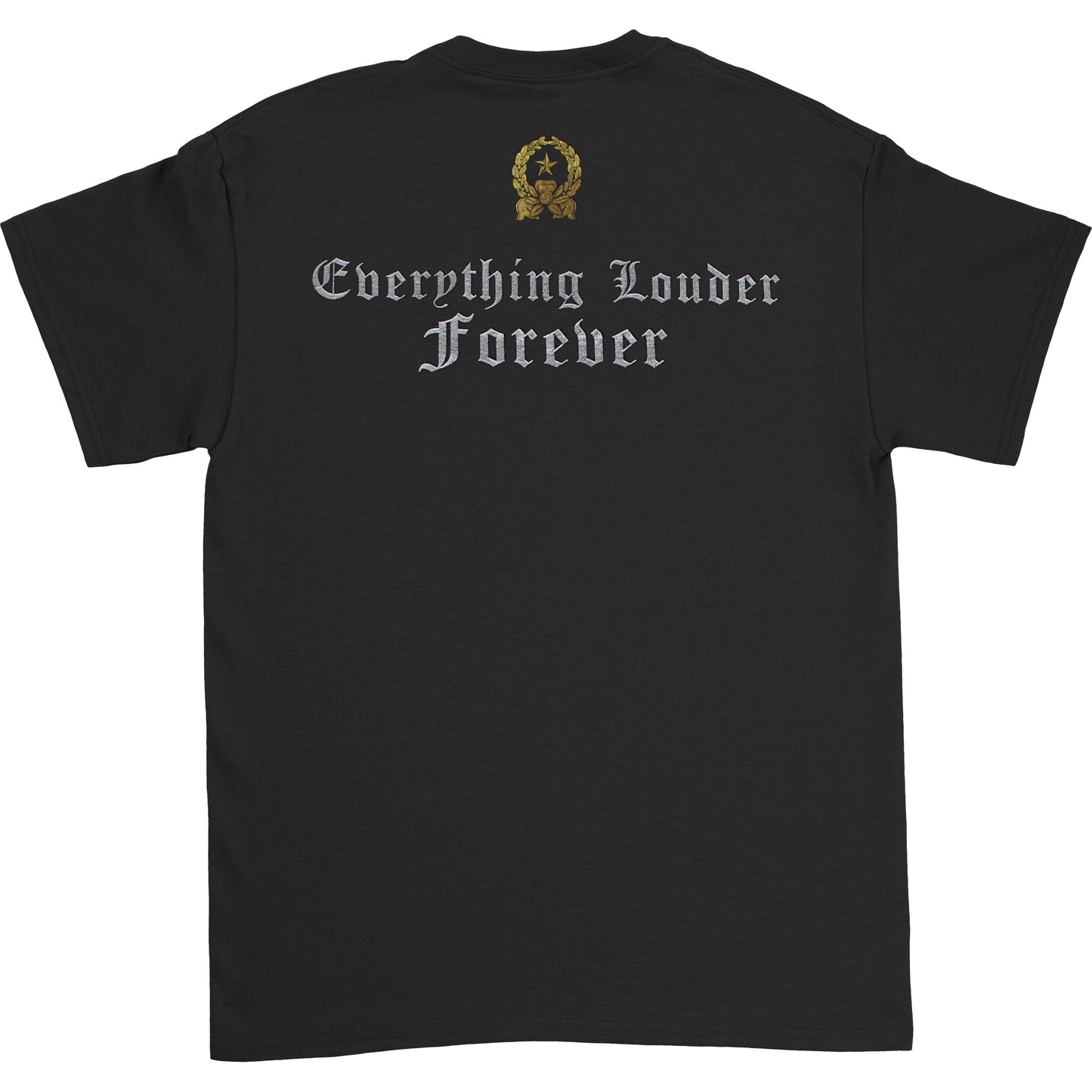 Motorhead Everything Louder Forever (Back Print) Slim Fit T-shirt Back