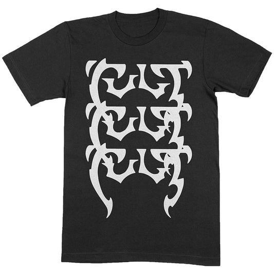 Cult Repeating Logo Slim Fit T-shirt Front